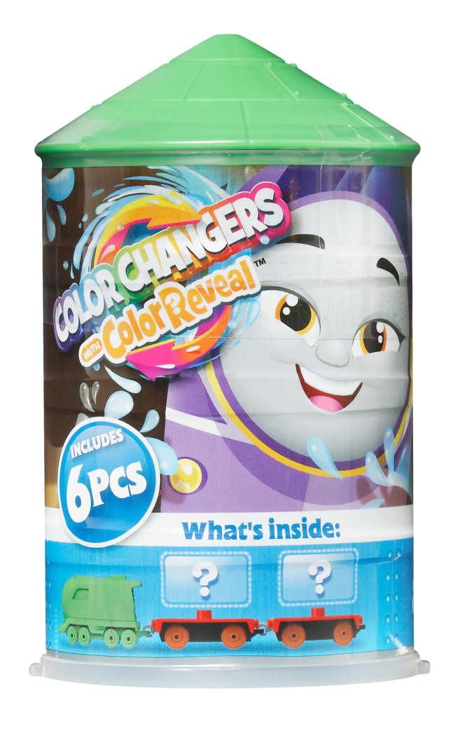 Thomas & Friends Mystery Toy Train With Color Reveal & Color Change Action, 5 Pieces