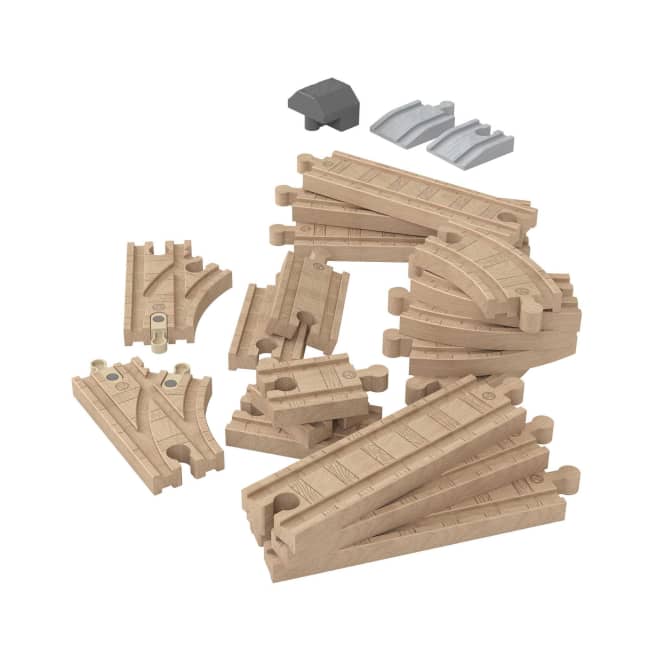 Fisher-Price Thomas et ses Amis Piste en Bois Coffret D’Extension de Piste Clackety Track
