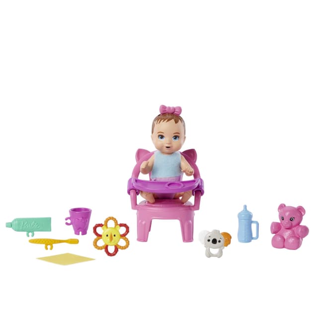 Barbie Skipper Babysitter First Tooth Playset With Doll And Accessories