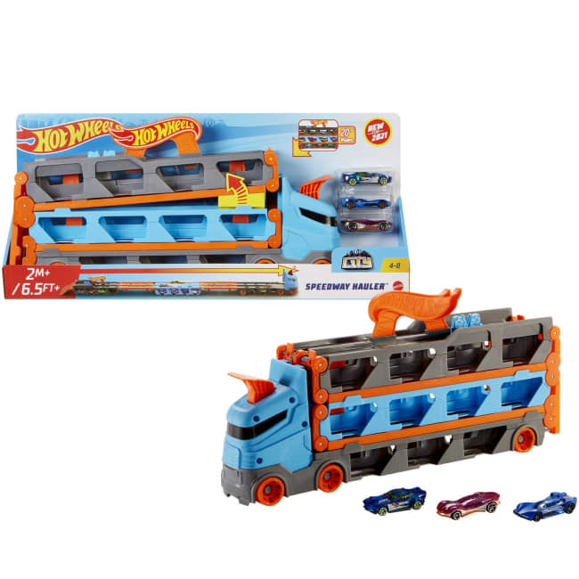 Hot Wheels City Pista de Brinquedo Trailer Speedway