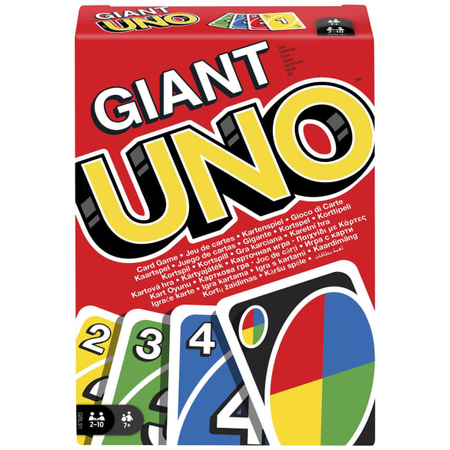 UNO Jogo de Cartas Gigante
