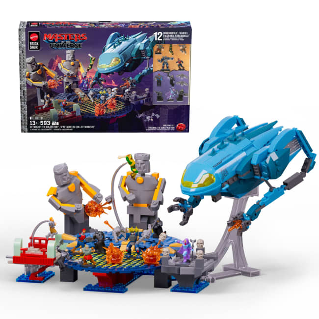 Mattel Brick Shop MOTU El ataque del coleccionista