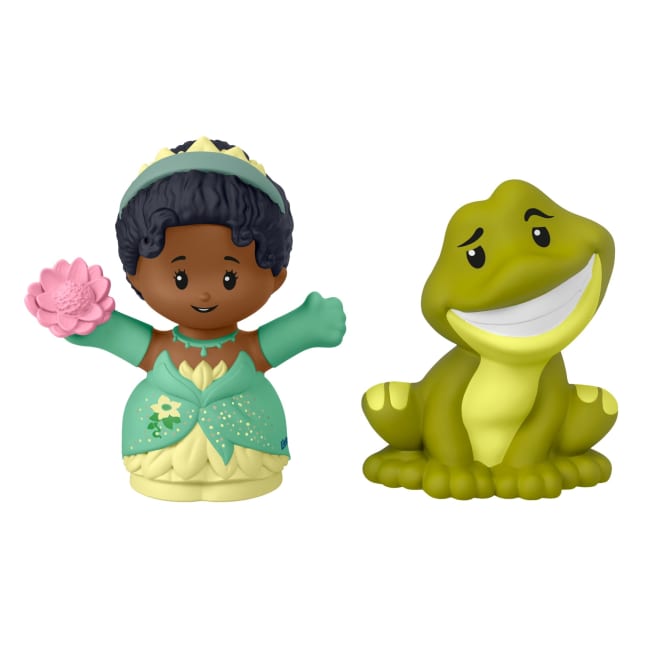 Disney Princess Tiana & Naveen Little People Toddler Figure Set, 2 Pieces