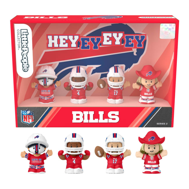 Little People Collector Buffalo Bills Officially Licensed NFL Special Edition Figure Set, Series 2