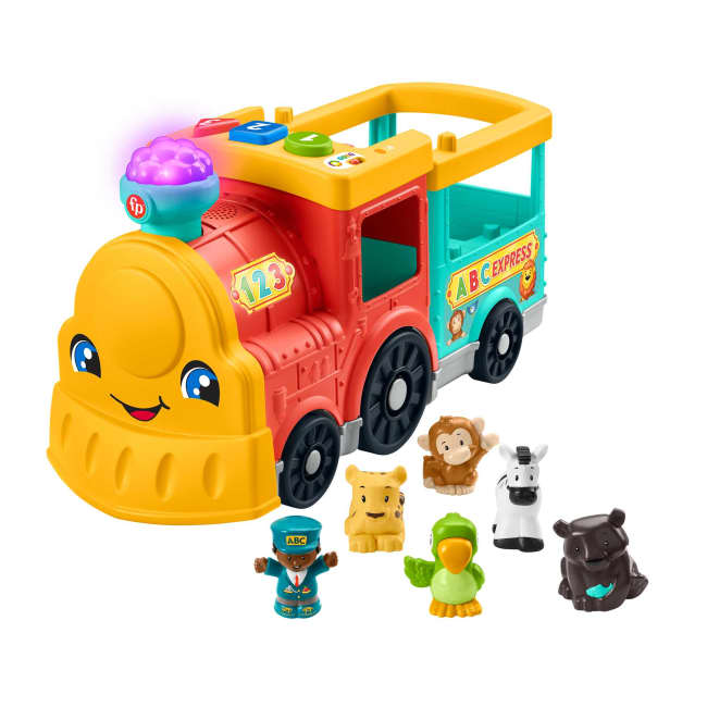 Fisher-Price Little People Big ABC Animal Train - English & French Version