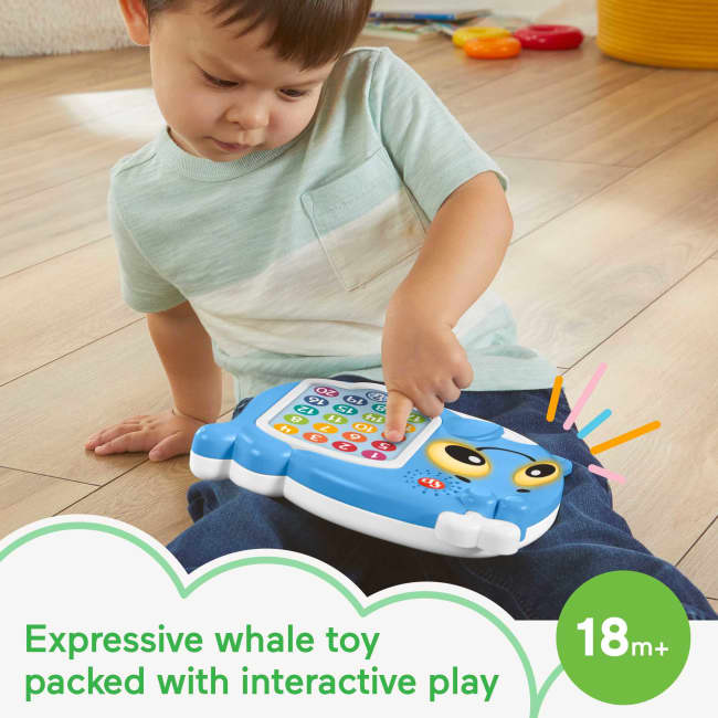 Fisher-Price Linkimals 1-20 Count & Quiz Whale