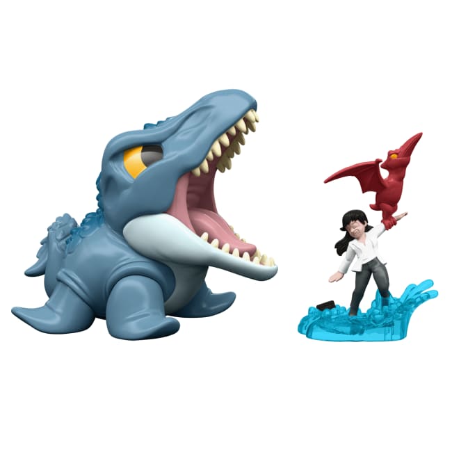 Jurassic World Dinosaurio de Juguete Mosasaurus Bite Club Coleccionable