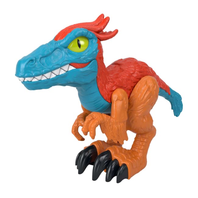 Imaginext Jurassic World Dominion Pyroraptor Dinosaur XL Figure, 10 inch, Preschool Toys
