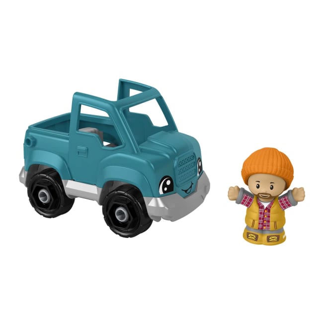 Fisher-Price Little People Pick-Up Truck Toy & Figure Set For Toddlers, 2 Pieces