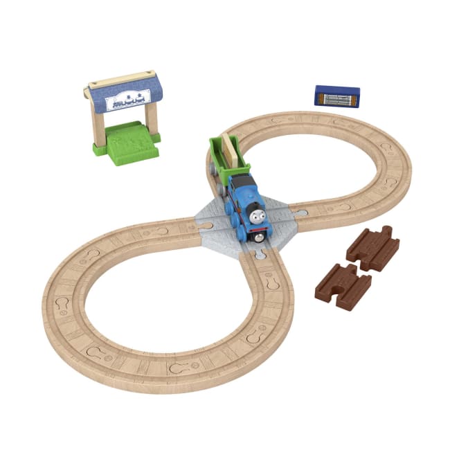 Fisher-Price Thomas et ses Amis Piste en Bois Coffret Piste Piste en 8