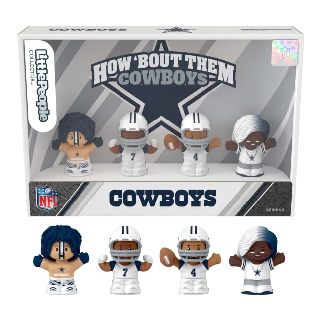 Little People Collector Dallas Cowboys Officially Licensed NFL Special Edition Figure Set, Series 2