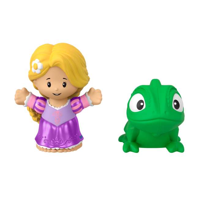 Little People Disney Princesa Juguete para Bebés Figuras de Rapunzel y Pascal