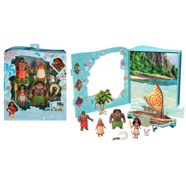 Princesses Disney Coffret Livre D’Histoires Moana