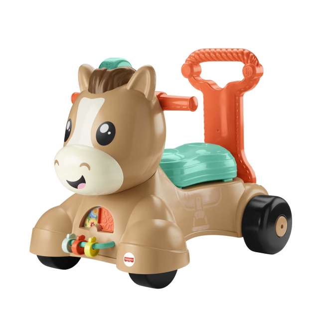 Fisher-Price Jouet Musical Mon Poney 3 en 1 Version Anglaise et Française