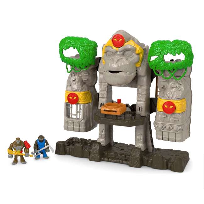 Imaginext Gorilla Fortress Playset With Toy Figures And Accessories, Preschool Toys