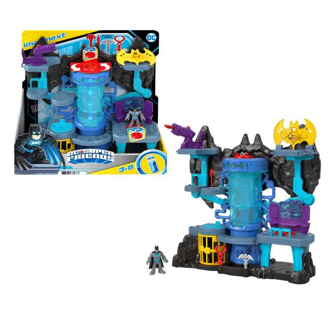 Imaginext DC Super Friends Set de Juego Baticueva Bat-Tech