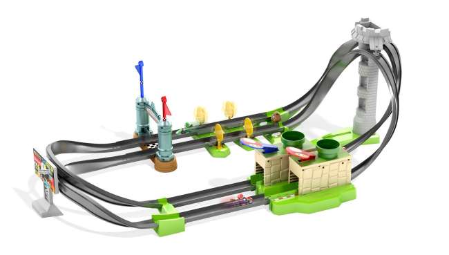 Hot Wheels Circuit Mario Kart Simple