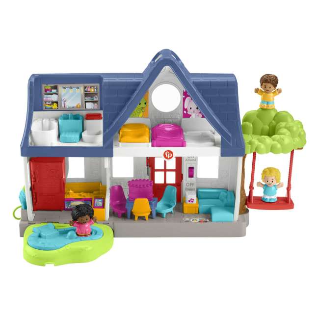 Little People Friends Together Play House Version Anglaise et Française