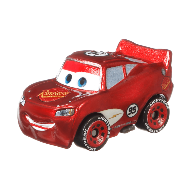 Cars de Disney y Pixar Minis Corredores Vehículo de Juguete Mini McQueen de Radiador Springs