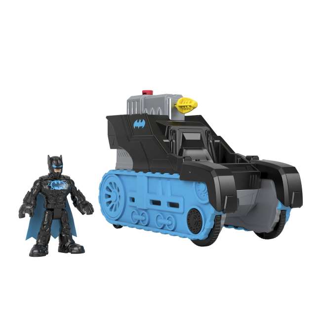 Imaginext DC Super Friends Batman Toy Bat-Tech Tank With Lights And Poseable Figure, Preschool Toys