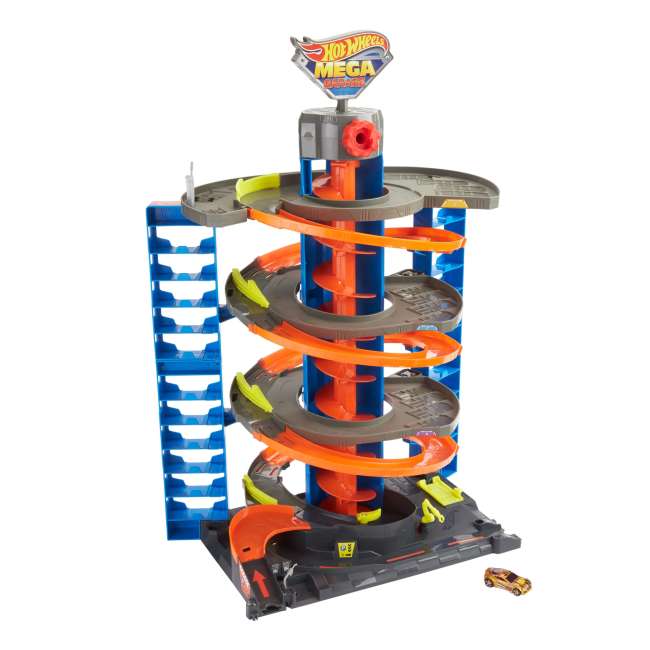 Hot Wheels City Pista de Brinquedo Mega Garage
