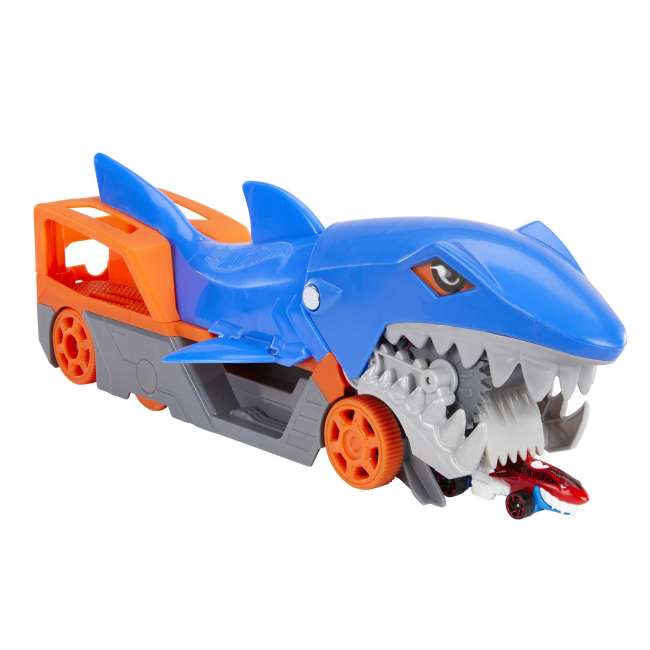 Hot Wheels City Pista de Juguete Remolque Tiburón
