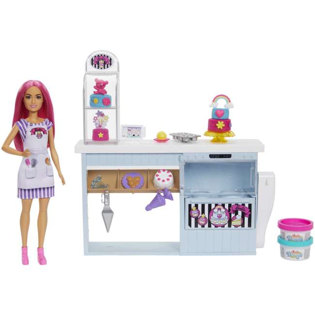 Barbie Profissões Conjunto de Brinquedo Confeitaria para Decorar