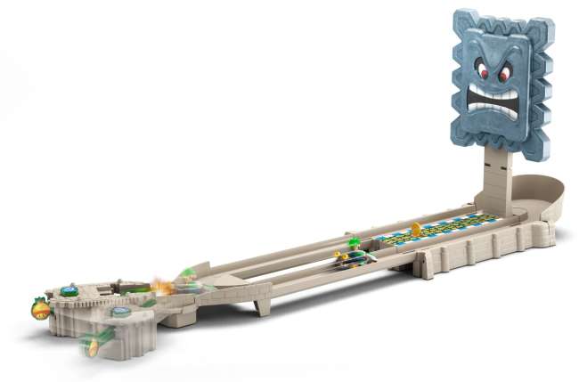 Hot Wheels Mario Kart Pista de Brinquedo Thwomp