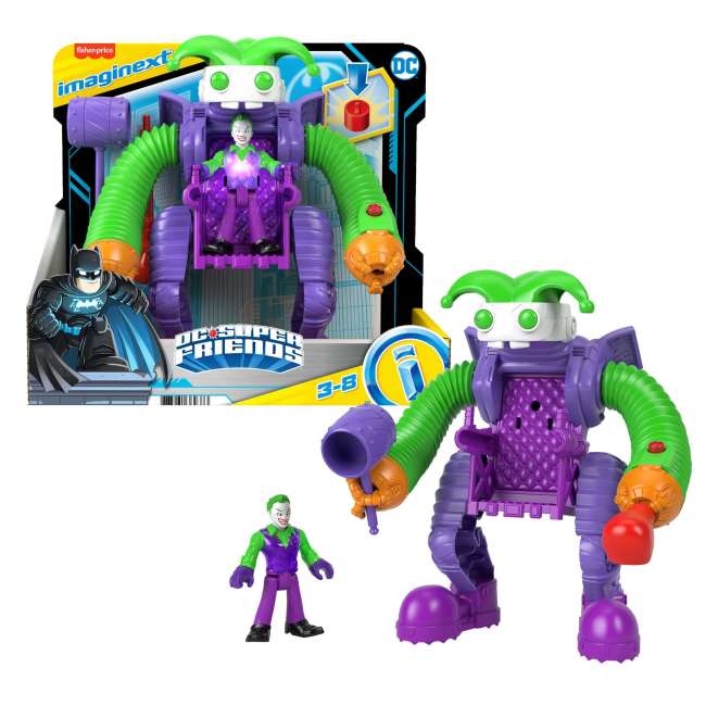 Fisher-Price Imaginext DC Super Friends Le Robot de Combat du Joker