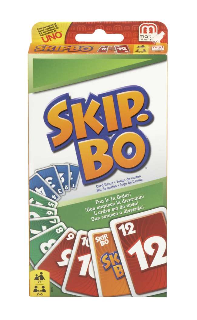 Jeu de Cartes Skip-Bo