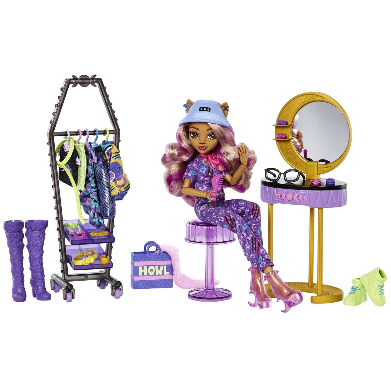 Monster High Clawdeen Wolf Studio Play Set