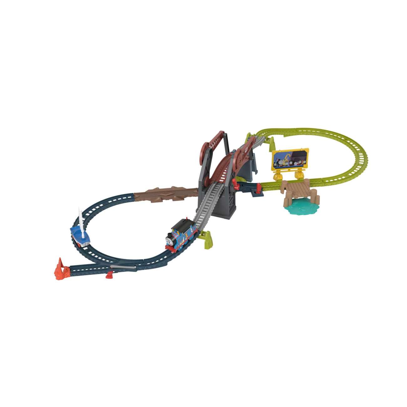 Fisher-Price Thomas & Friends Bridge Lift Thomas & Skiff