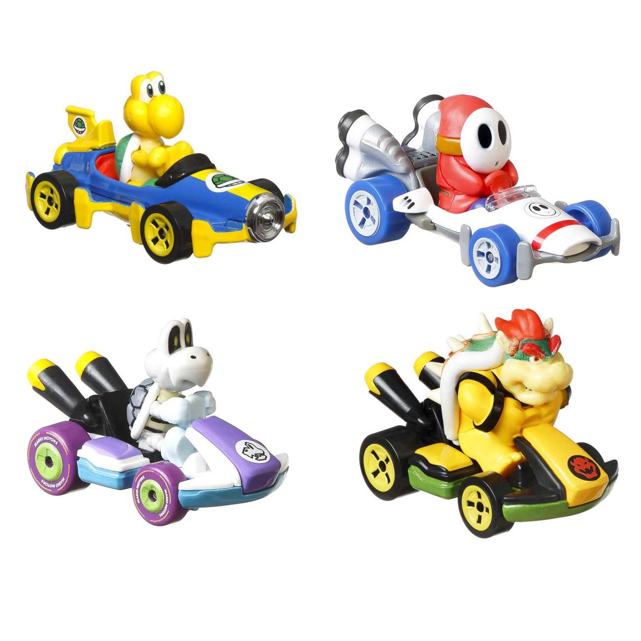 Hot Wheels Mariokart 4 Pack