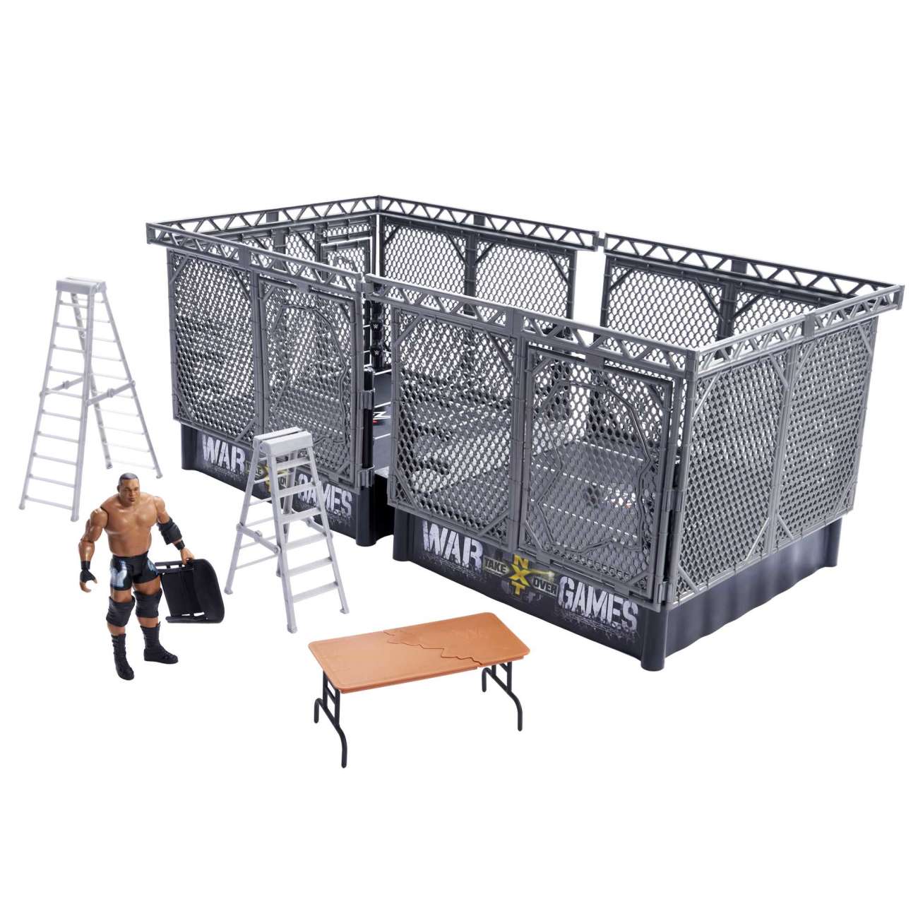 WWE NXT War Games Playset Bundle