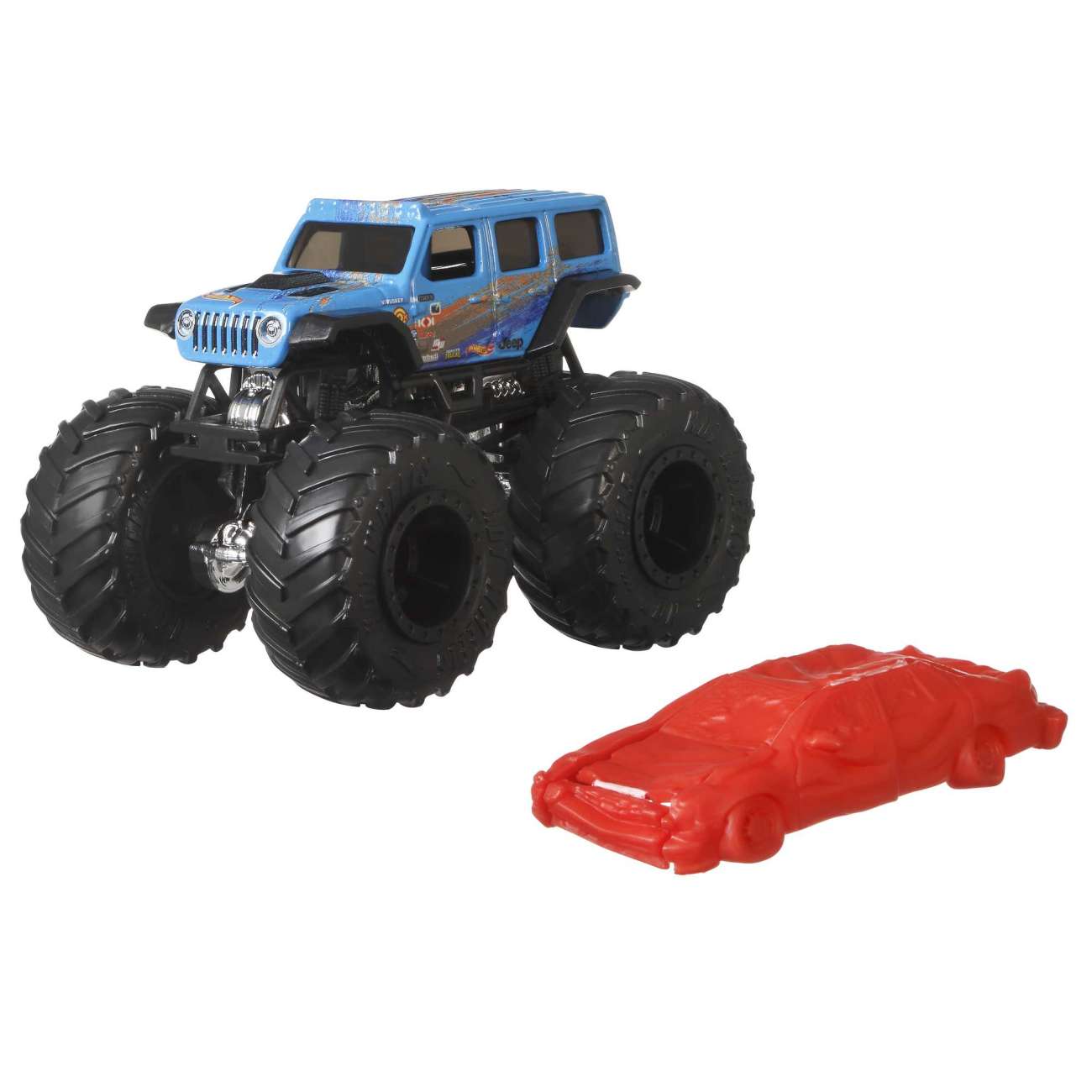 Hot Wheels Monster Trucks, 1:64 Scale Die-Cast Toy