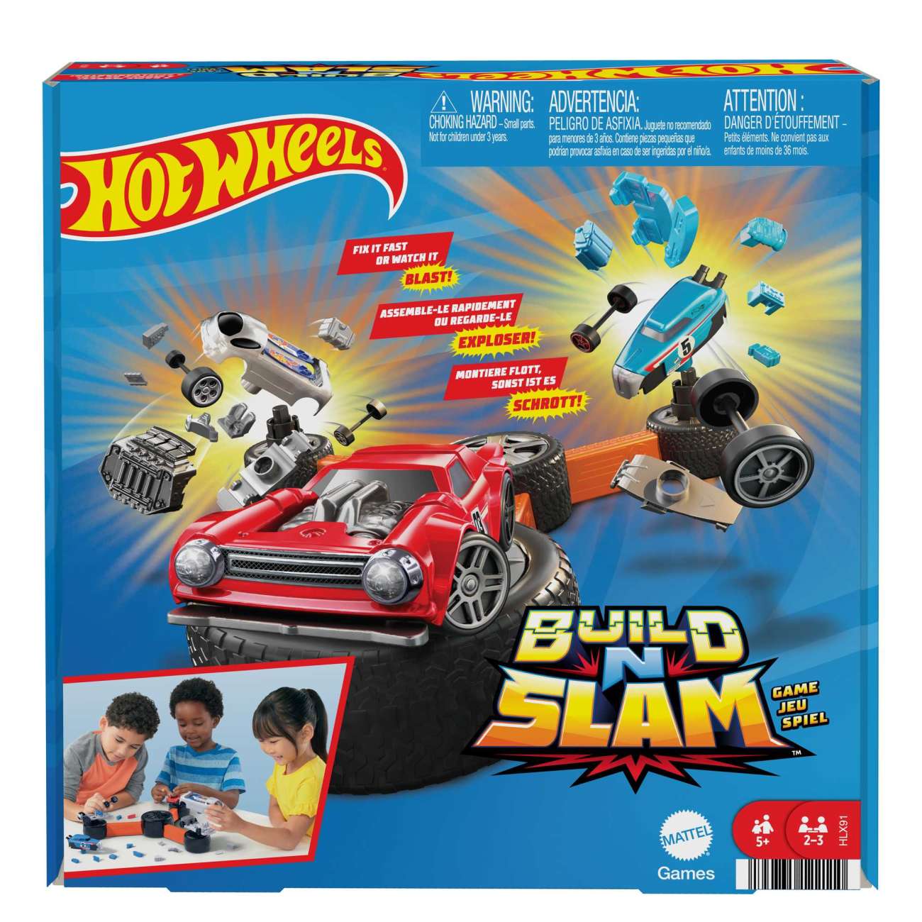 Hot Wheels Build ‘N Slam Game