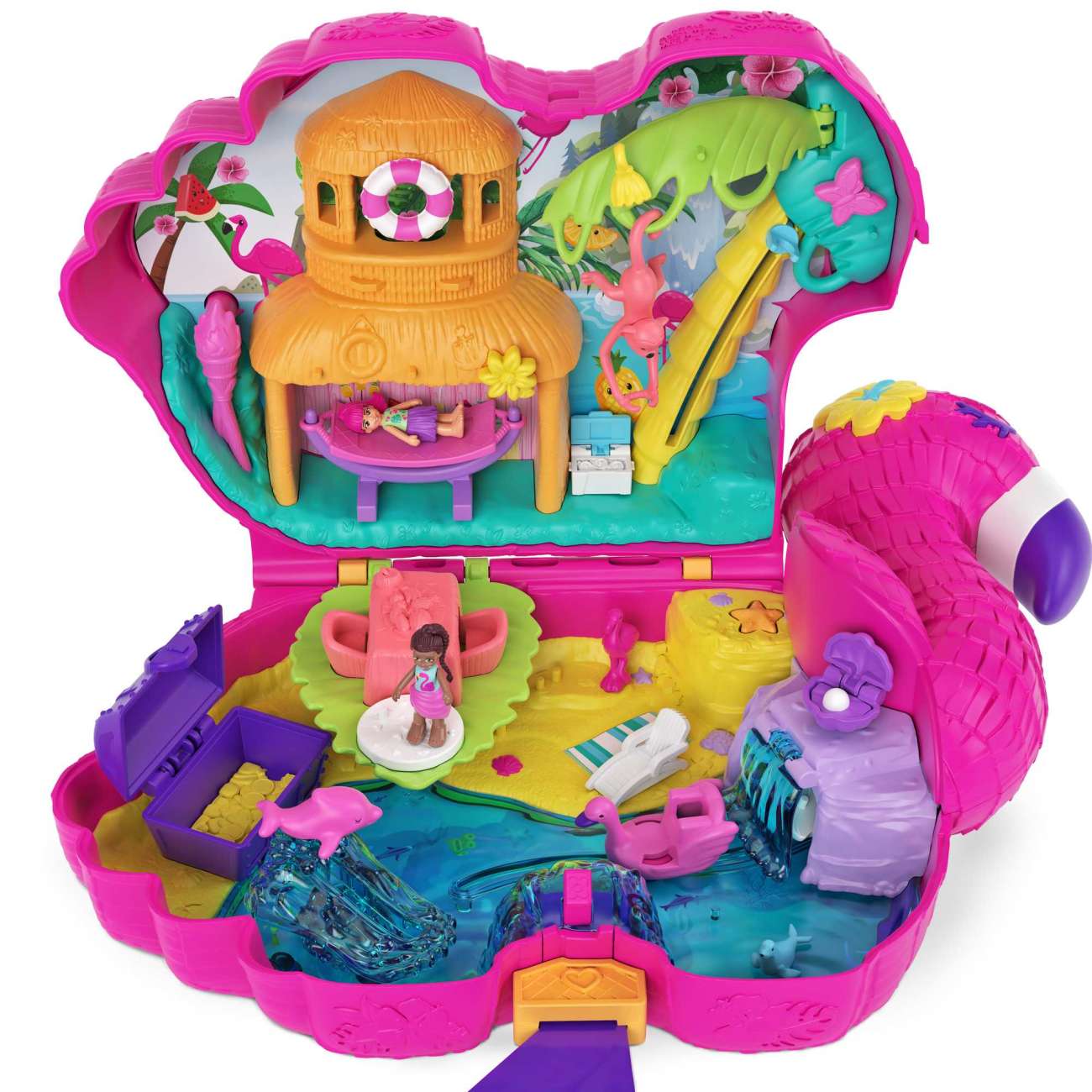 Polly Pocket Flamingo Party