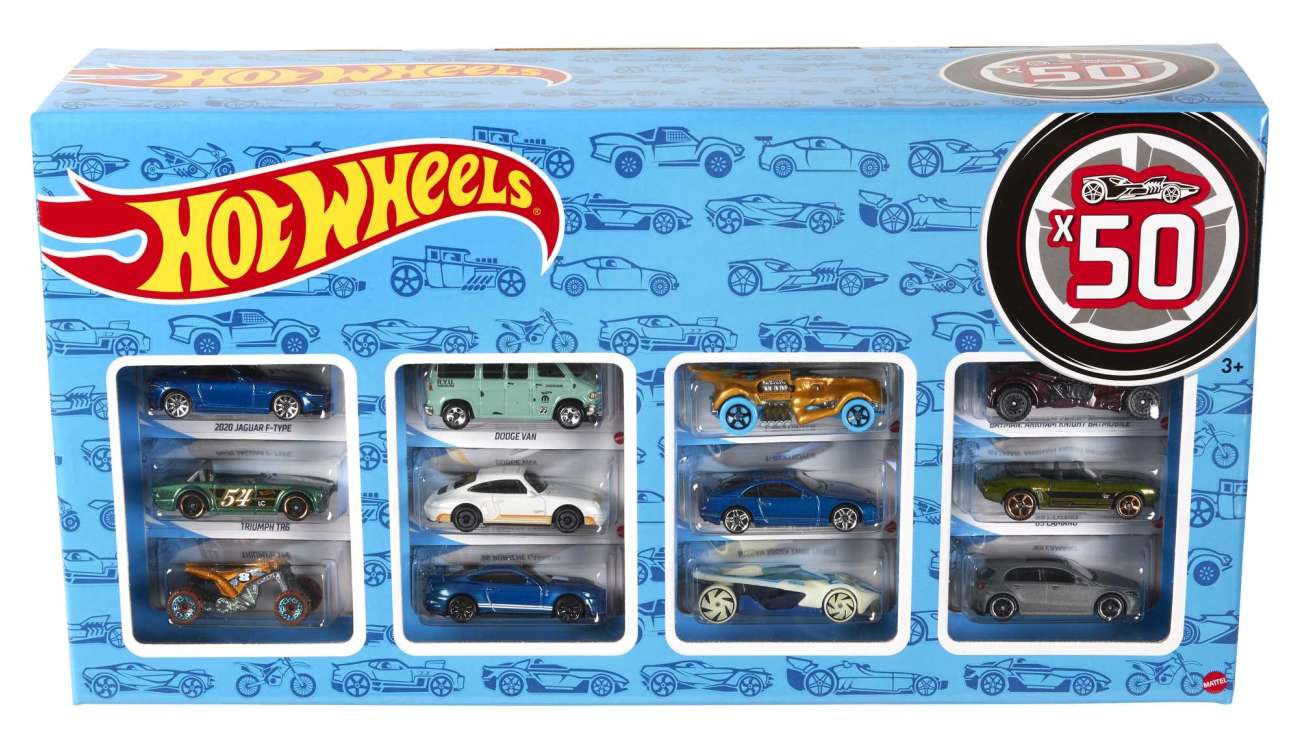 Hot Wheels Diecast 50pack Asst