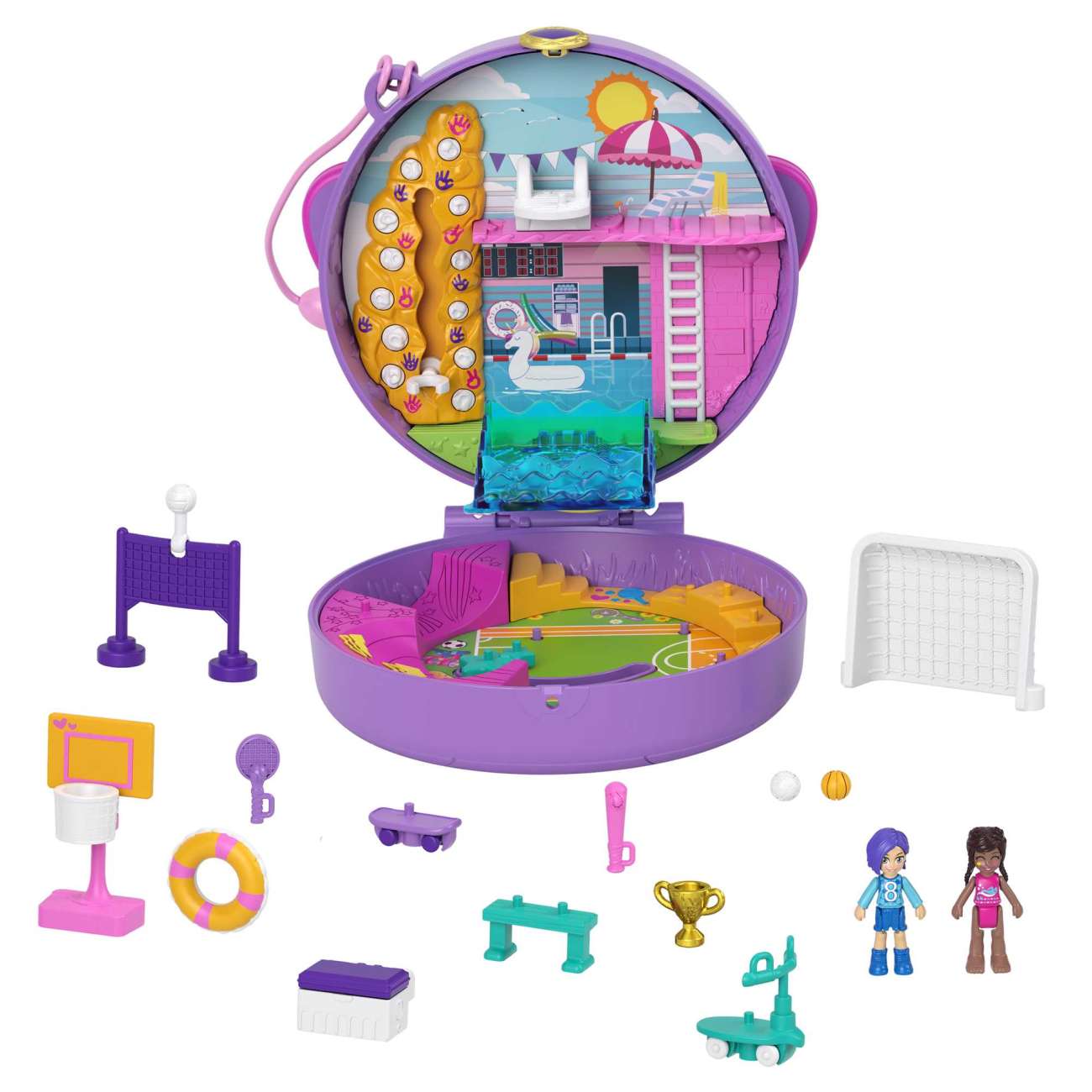 Polly Pocket Cofanetto Partita Di Calcio