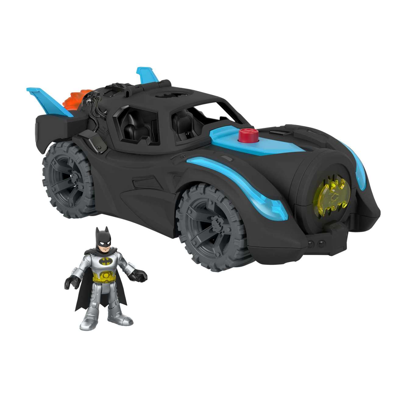 Fisher-Price Imaginext Dc Super Friends Batmóvil Power Reveal