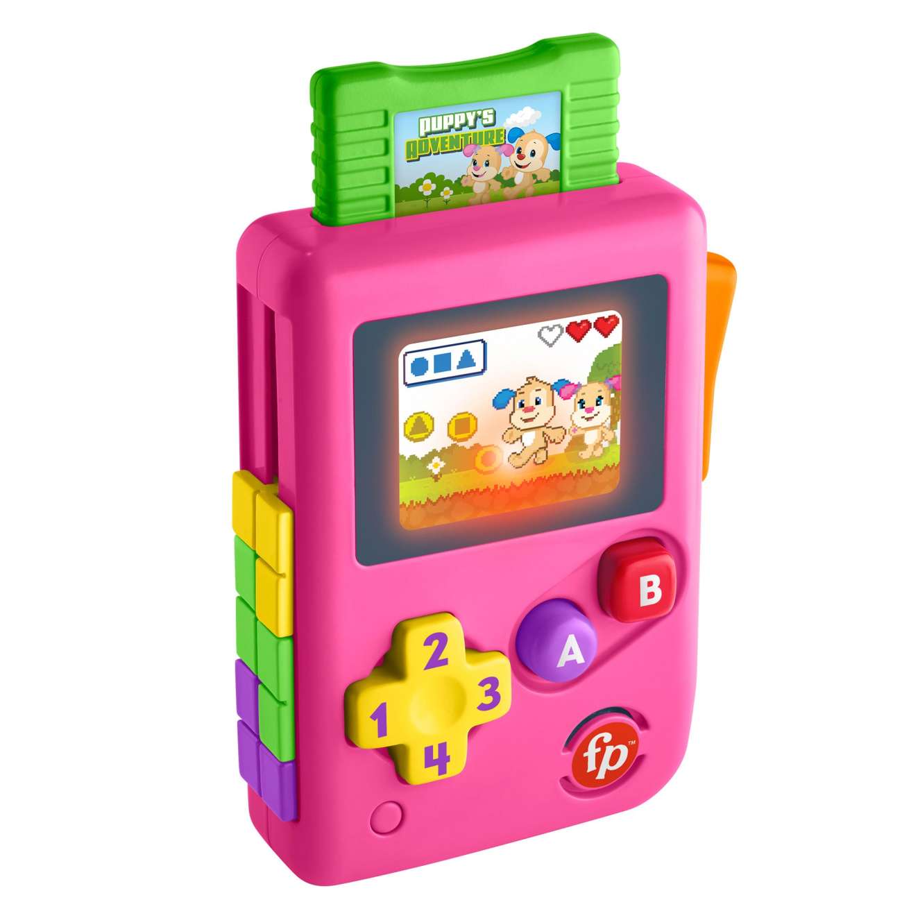 Fisher-Price - Rires & Éveil - Ma Première Console De Jeu En Rose - Jouet D’Éveil - 6 Mois Et +