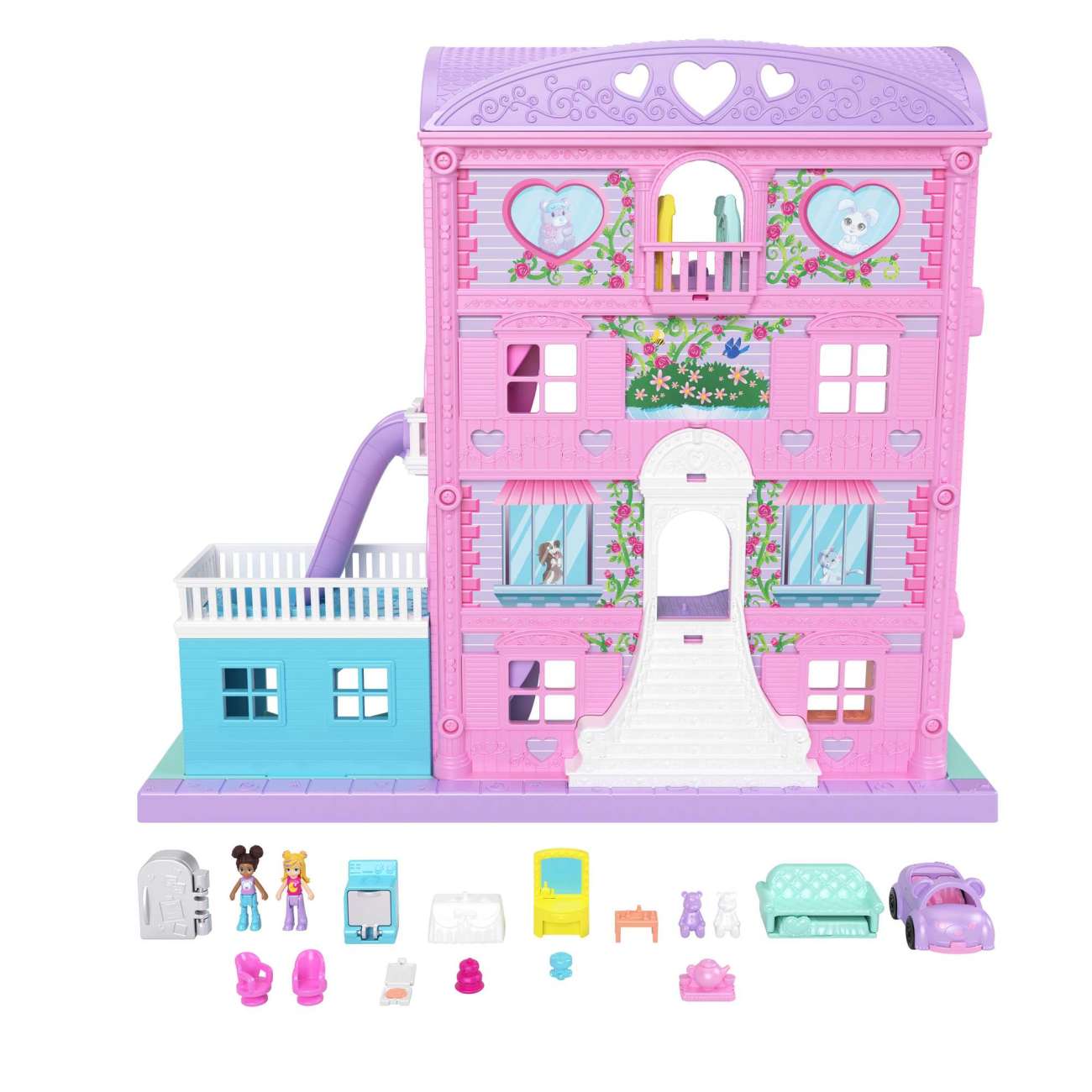 Polly Pocket Pajama Party Sleepover Adventure House