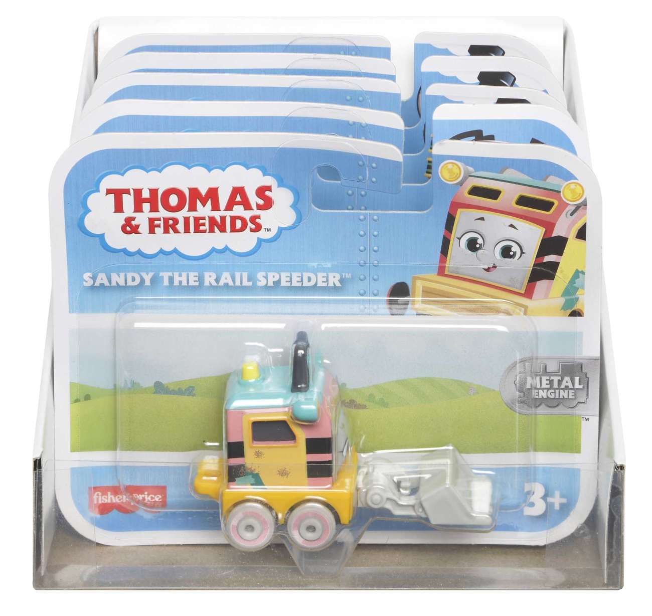 Fisher-Price Il Trenino Thomas Locomotive Small A Ruota Libera Assortimento Locomotive In Metallo