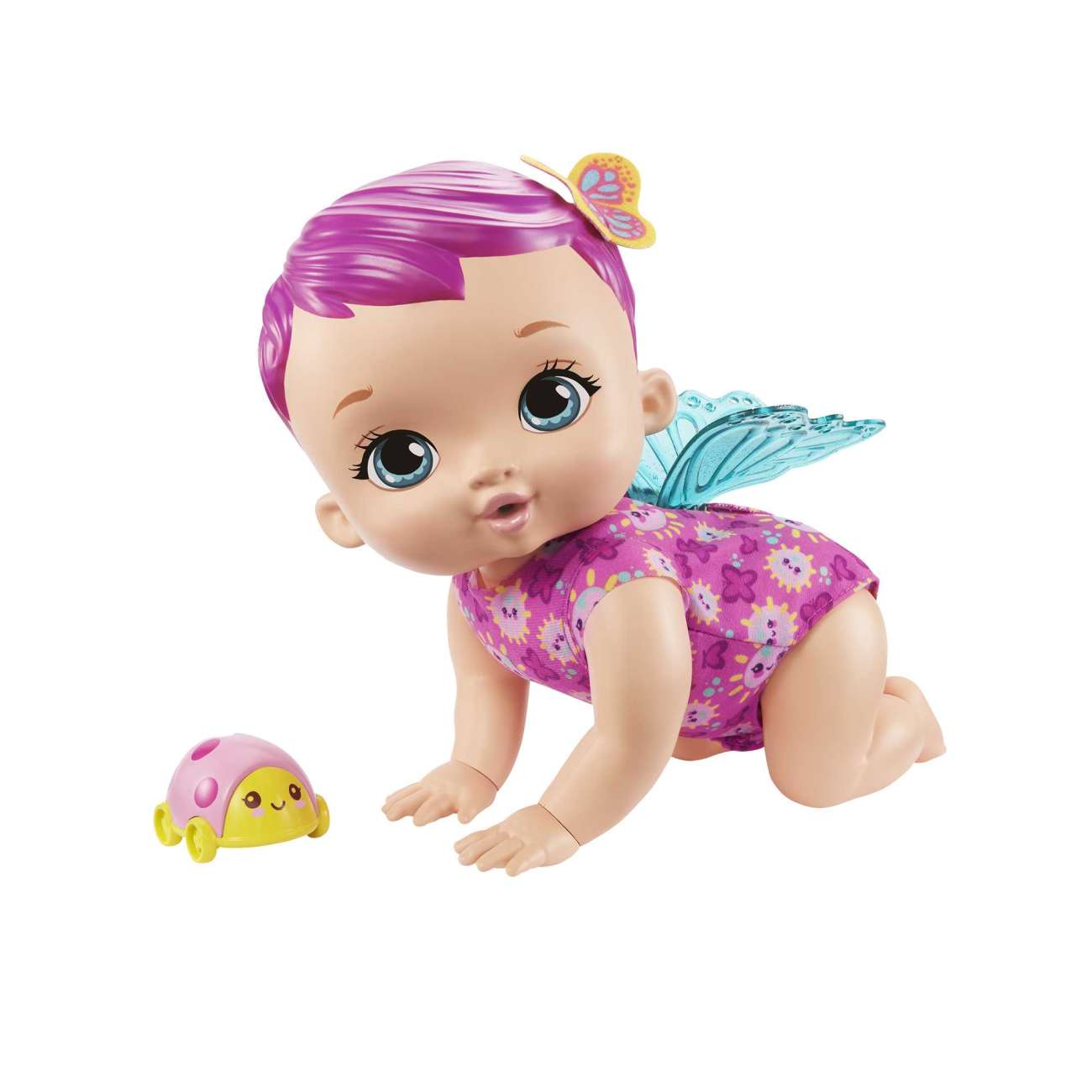 My Garden Baby Giggle & Crawl Baby Butterfly Doll