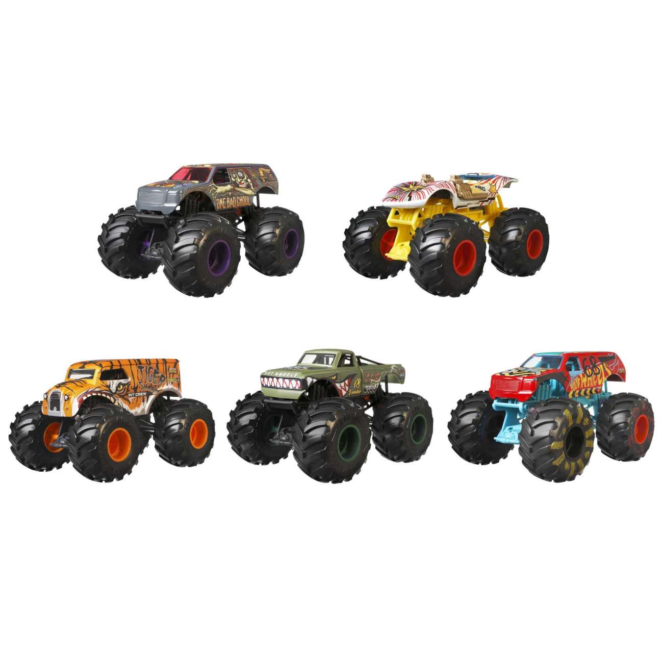 Hot Wheels® Monster Trucks 1:24 Ölçekli Arabalar