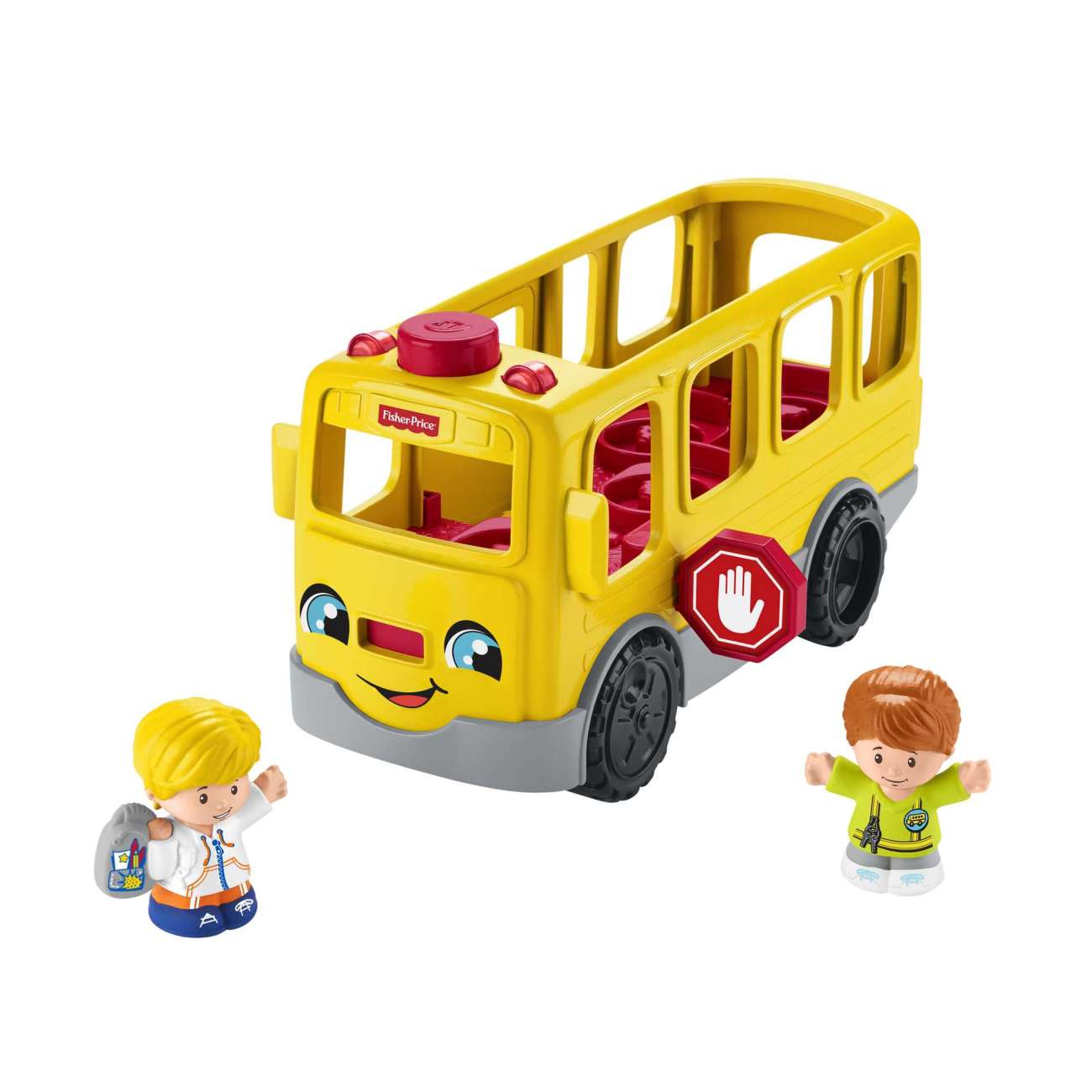 Fisher-Price - Little People - Le Bus Scolaire - Jouet D'Éveil - 12 Mois Et +