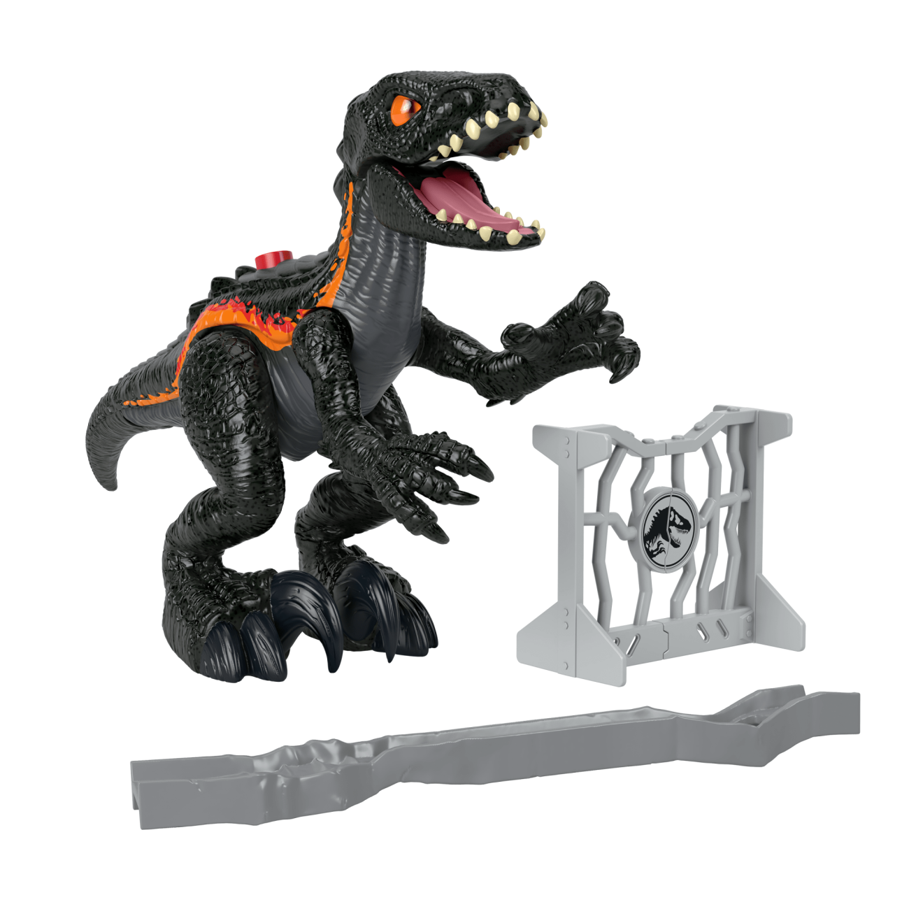 Imaginext Jurassic World Indoraptor Dinosaur Toy With Accessories For Preschool Kids