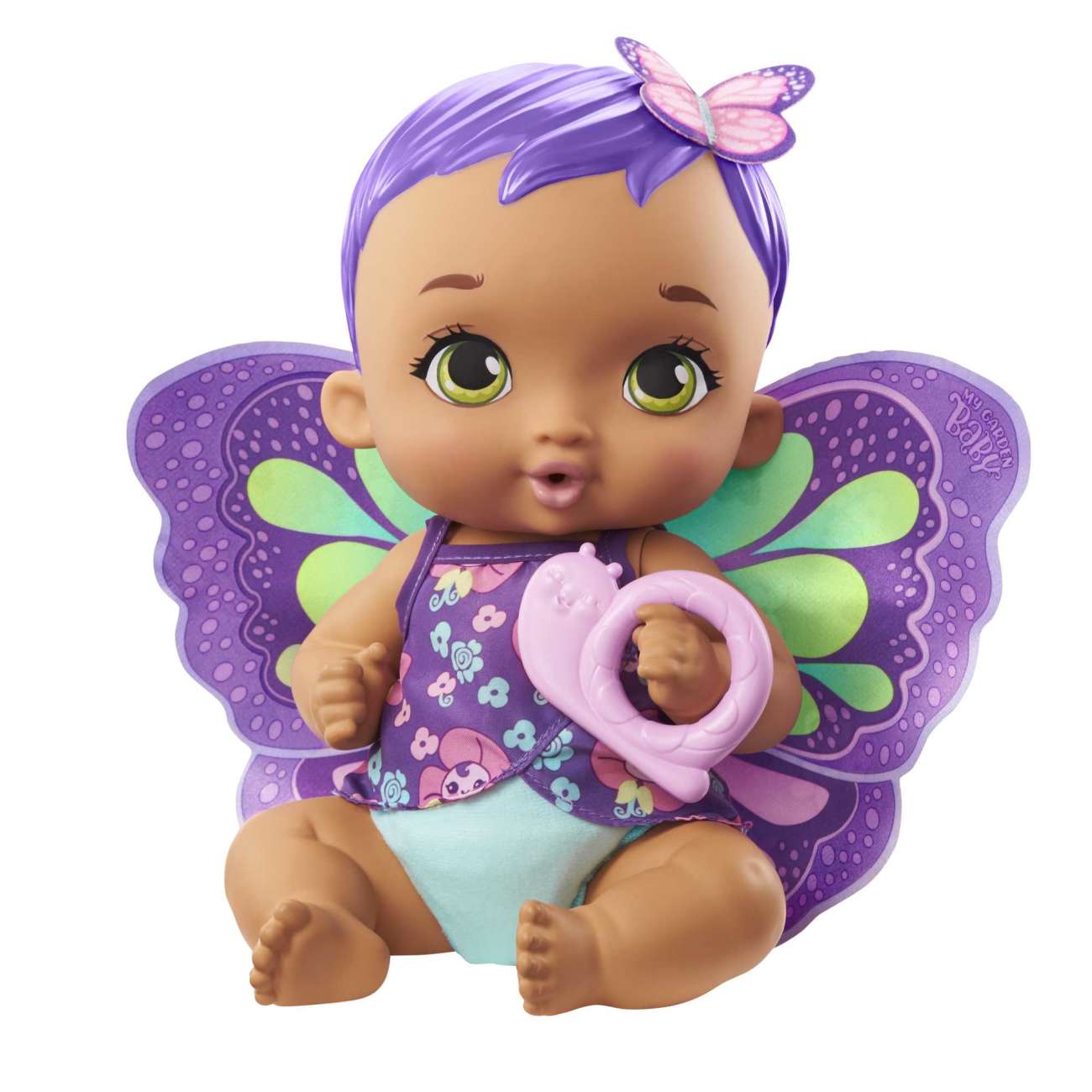 My Garden Baby Feed & Change Baby Butterfly Doll