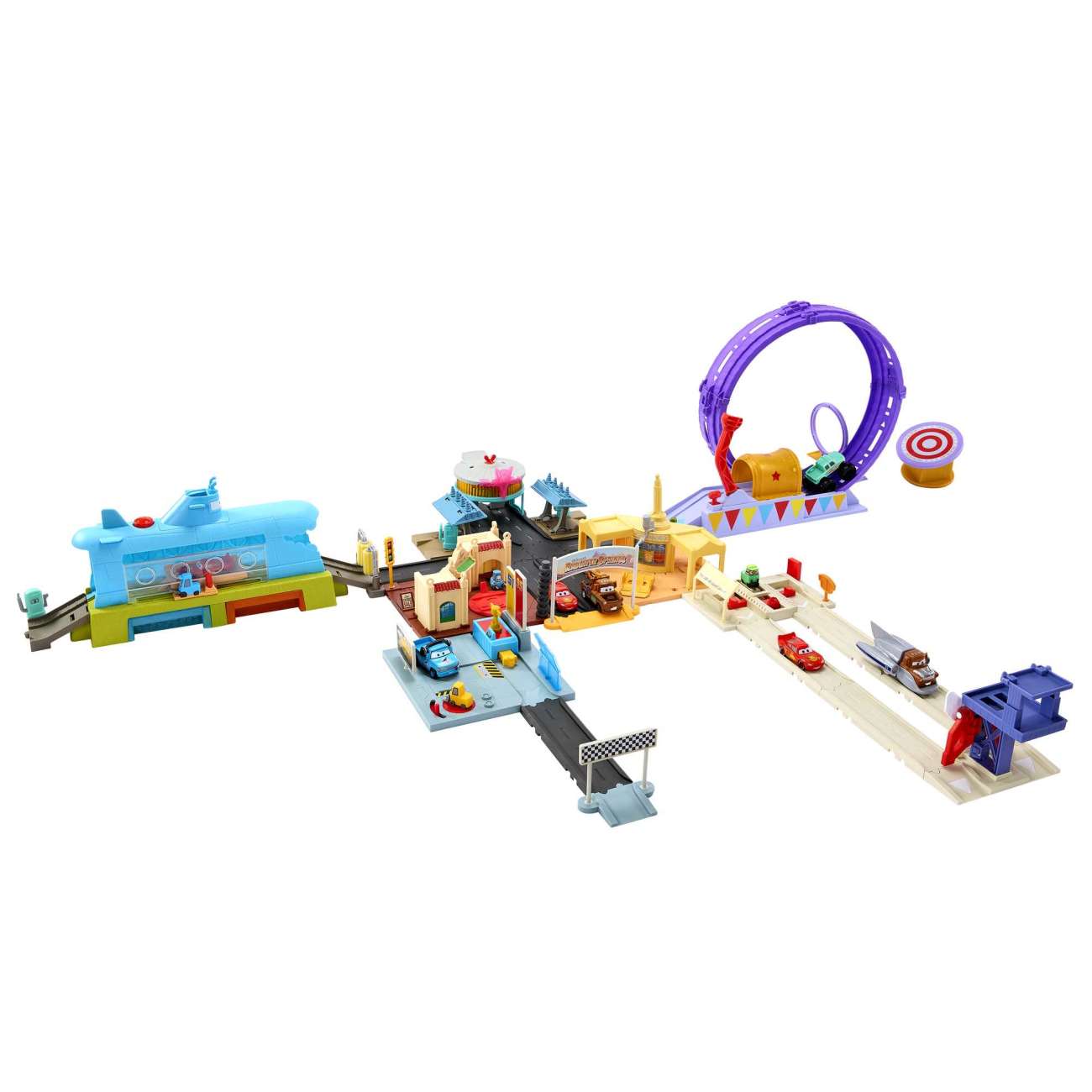 Disney and Pixar Cars Showtime Loop Playset