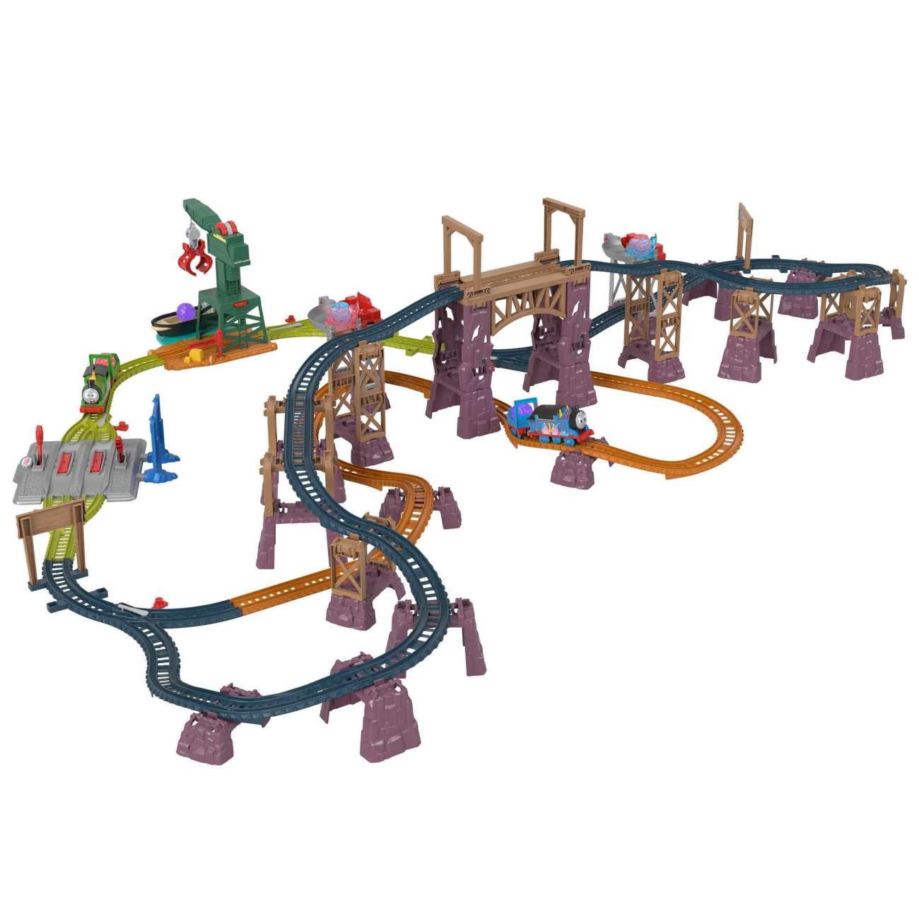 Fisher-Price Thomas & Friends Crystal Caves & Trains Mega Set